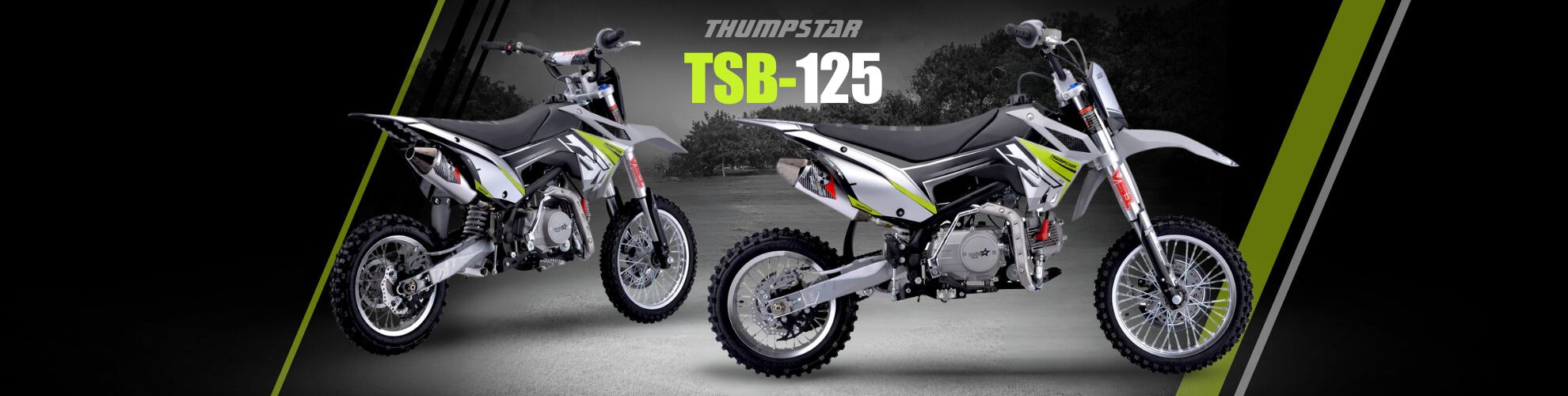 Thumpstar - TSB 125cc GR Dirt Bike Banner for Desktop