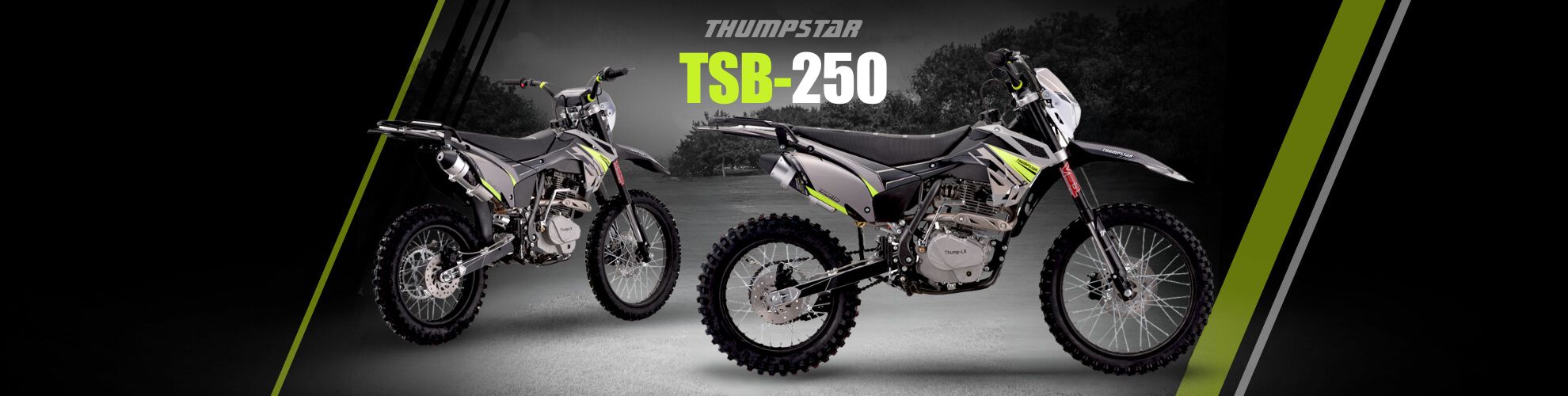 Thumpstar - TSB 250cc X3 Dirt Bike Banner for Desktop