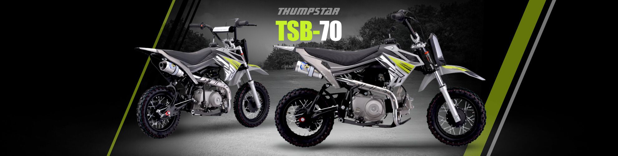 Thumpstar - TSB 70cc A4 Dirt Bike Banner for Desktop