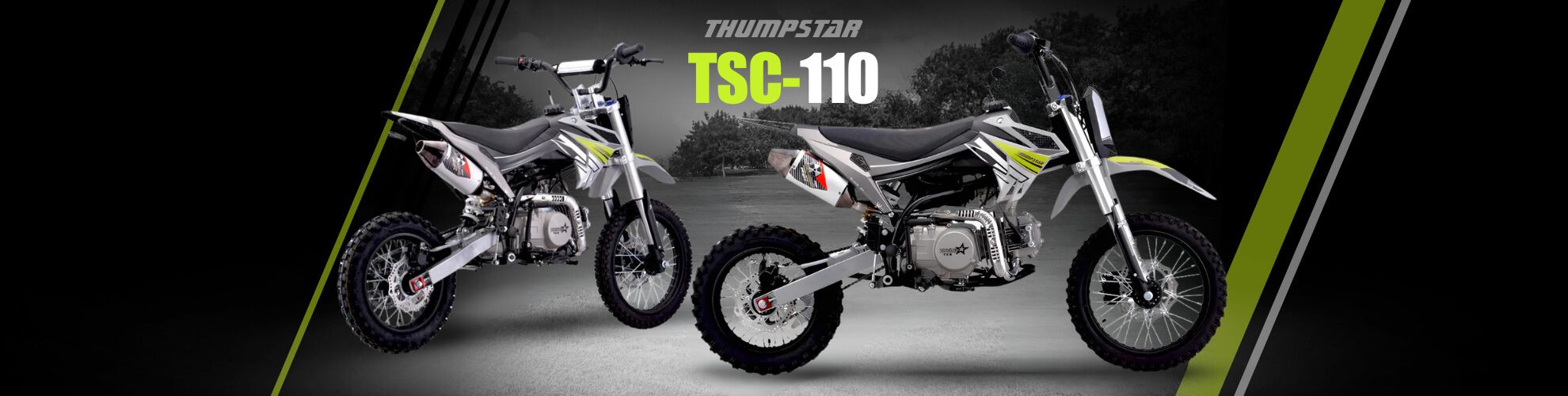 Thumpstar - TSC 110cc B4 Dirt Bike Banner for Desktop