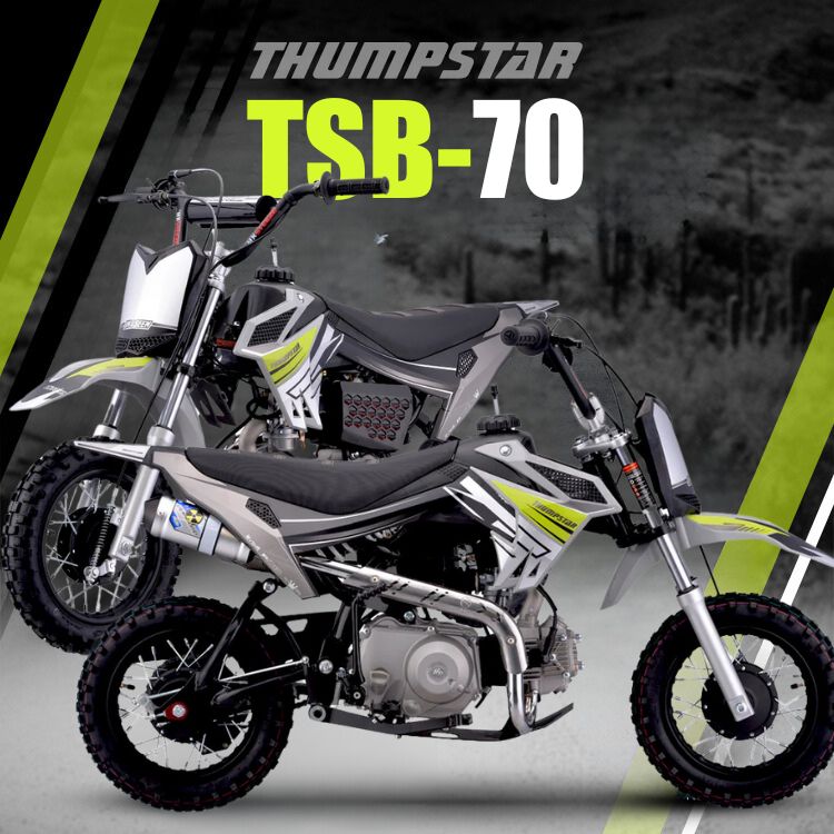 Thumpstar - TSB 70cc A4 Dirt Bike Banner for Mobile