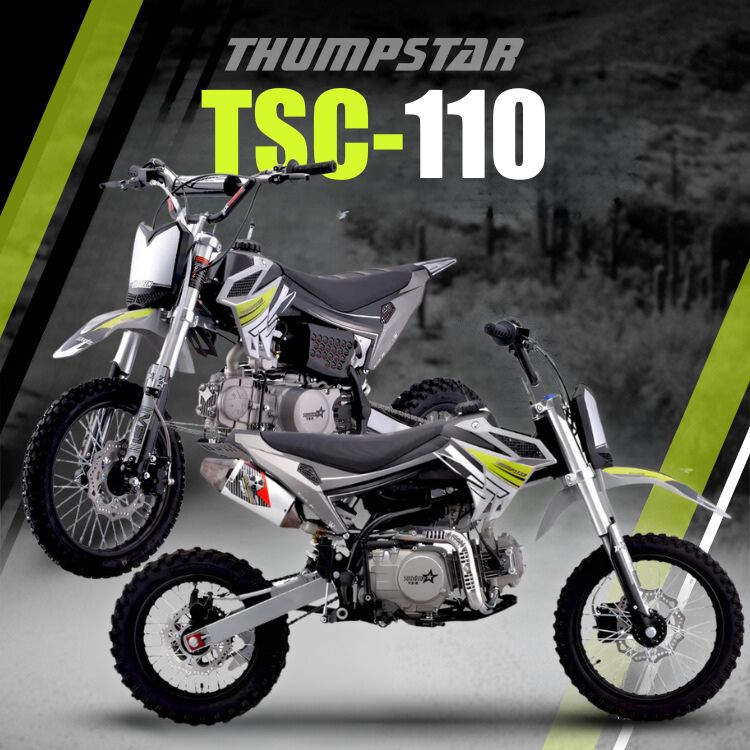 Thumpstar - TSC 110cc B4 Dirt Bike Banner for Mobile