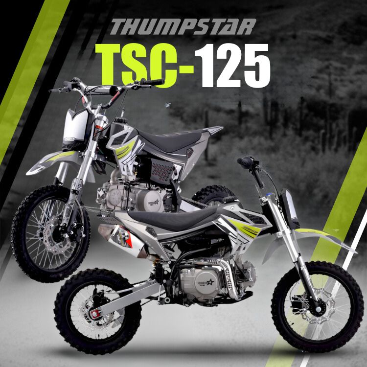 Thumpstar - TSC 125cc B4 Dirt Bike Banner for Mobile