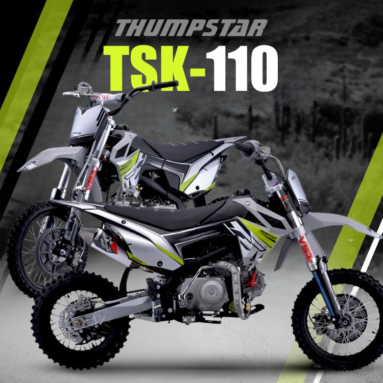 Thumpstar - TSK 110 E GR Dirt Bike Banner for Mobile